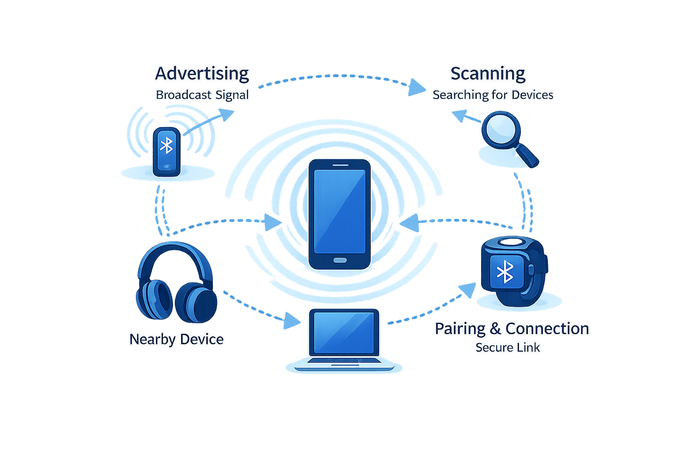 Bluetooth connections and signals